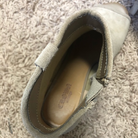 Crown Vintage Western Peep Toe Bootie - Size 8 - Picture 5 of 5